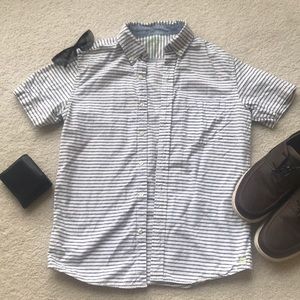 American eagle striped shirt men’s S